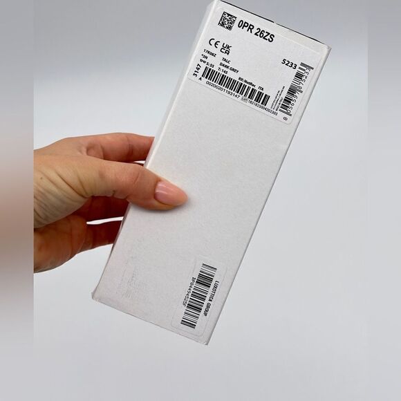 BRAND NEW PRADA PR26ZS 17K08Z Talc/Dark Grey Women Sunglasses - Picture 11 of 14